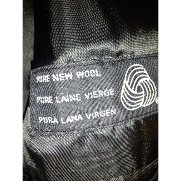 Jean Paul Germain Mens Wool Blazer Size 42R Black Classic Single Breasted Jacket - Picture 6 of 8